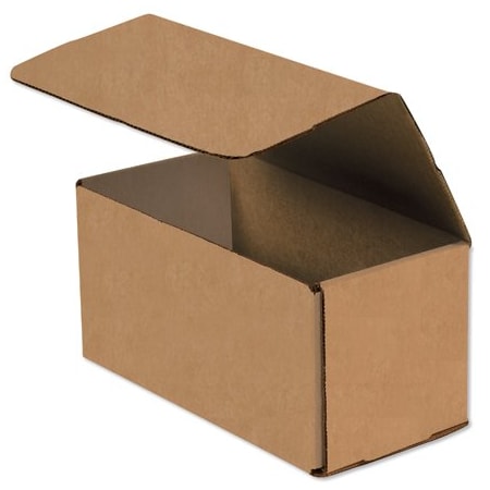 Bsc Preferred 8 x 4 x 4'' Kraft Corrugated Mailers, 50PK BUY00028709